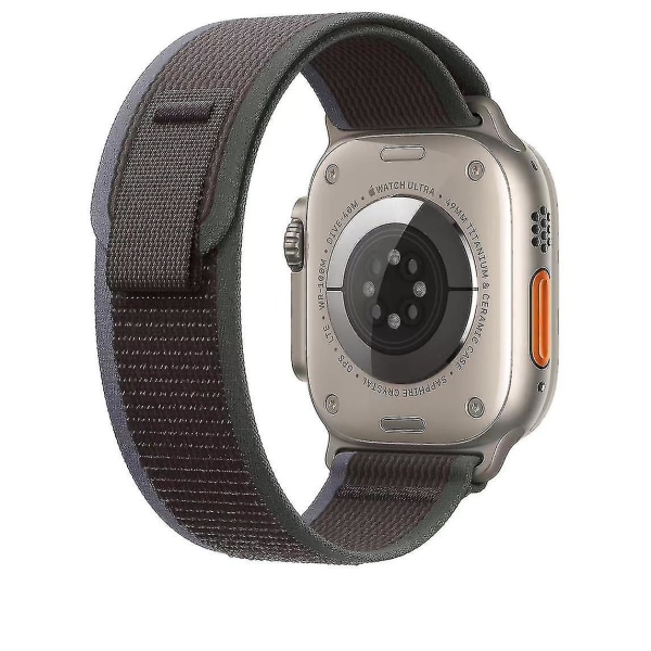 Sopii Apple Watch S7 Apple Watchs 8 Nylon Ultra Canvas 49mm45mm Wild Diameter Ranne 41m Blue with Black 42 44 45 49mm