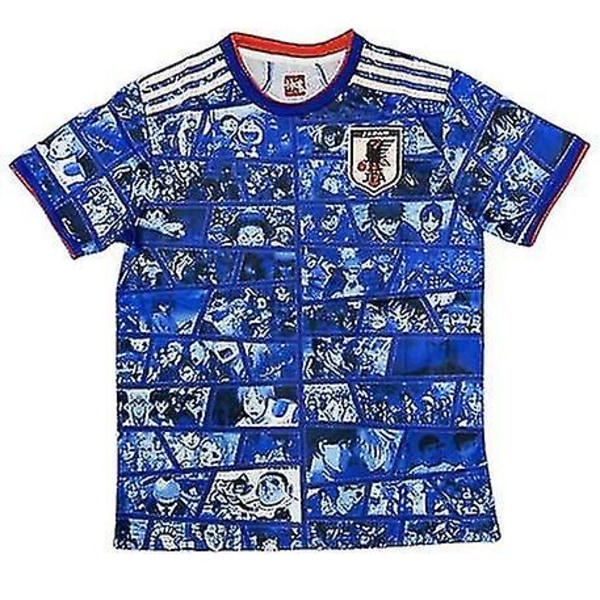 Fotballdrakt for menn og kvinner Japan Sommer Aldult Kortermet Sport Luksus T-skjorte Fotball Uniform S-xxl COLOR1 XL