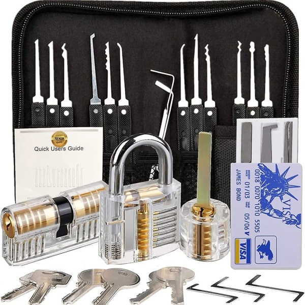 Lås Pick Set Lås Picking Kit op