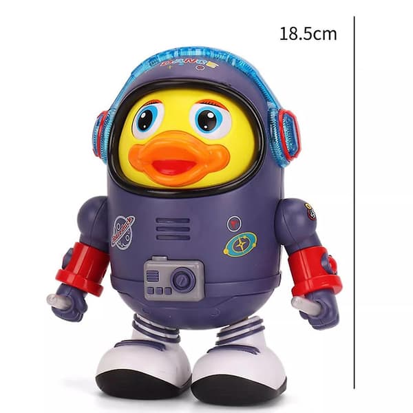 Rumænder Dansende Legetøj Multifunktionelt Lysende Legetøj til Dreng Pige Duck