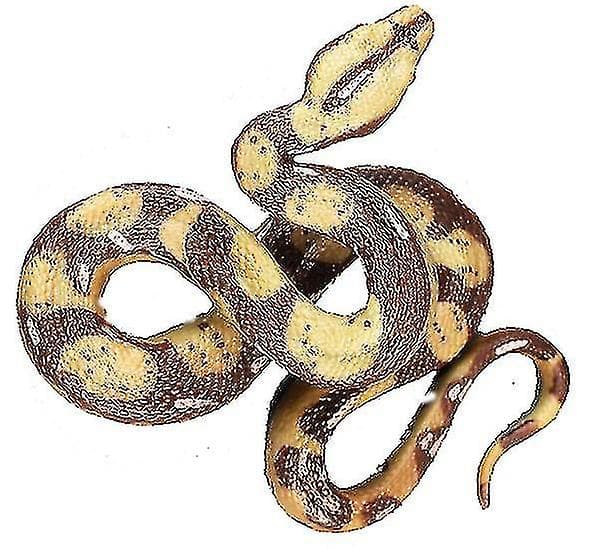 Realistisk Leke Slange i Gummi Large pythons