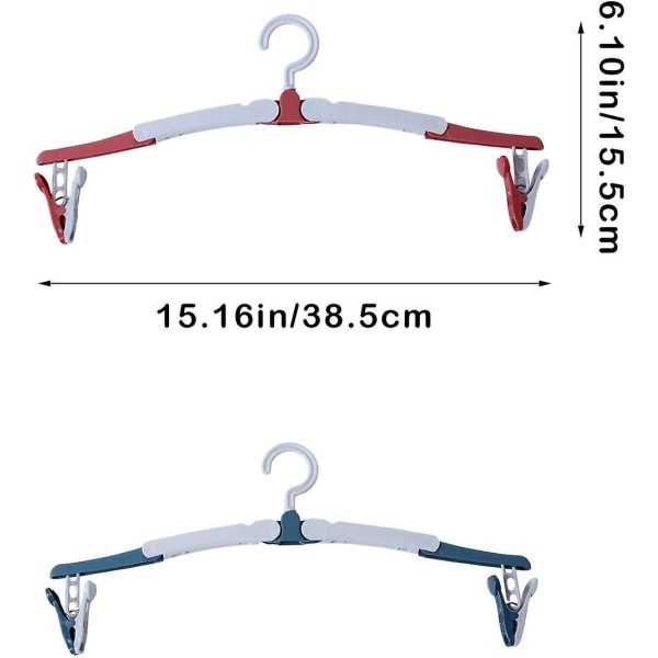 4 Pices Cintres Pliables Cintres Muovit Kannettavat Cintre Pliant Pivotant 360 Antidrapant Cintres Pliants Cintre Gain De Place Pour La Famille Le