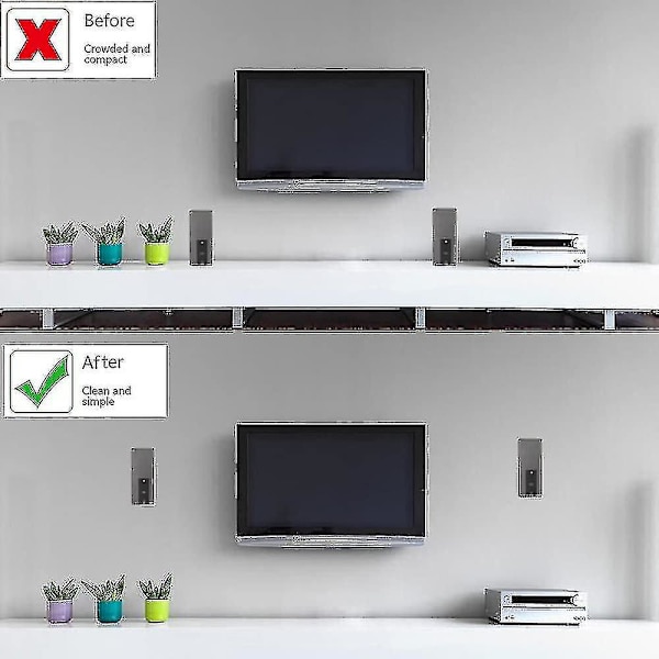Pari terässeinää Bose Omnijewel Lifestyle 650 -kotikaiuttimelle (musta)
