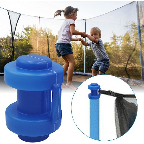 8 stk Trampoline stanghetter Trampolinekapsling stangkapselkapsling Topphette for nettkrok Trampolineforsyning