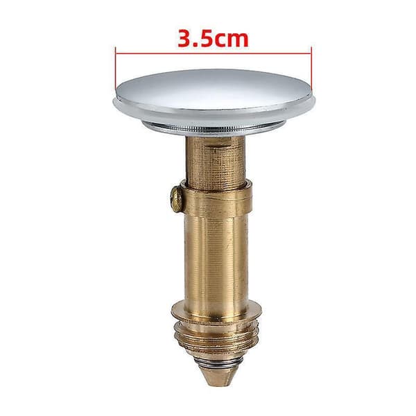 Universel vaskprop - 2 stk., 3,5 cm - Anti-blokerende afløbsdæksel til håndvask og badekar