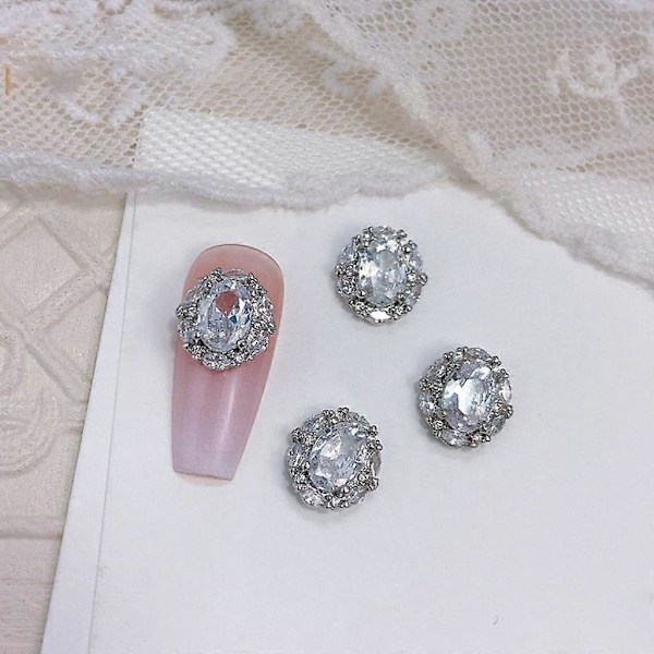 3D Nagelkonst Dekorationer Nagelkonst Berlocker Rosetter Nagelkonst Strass Nagel Pärlor 3243