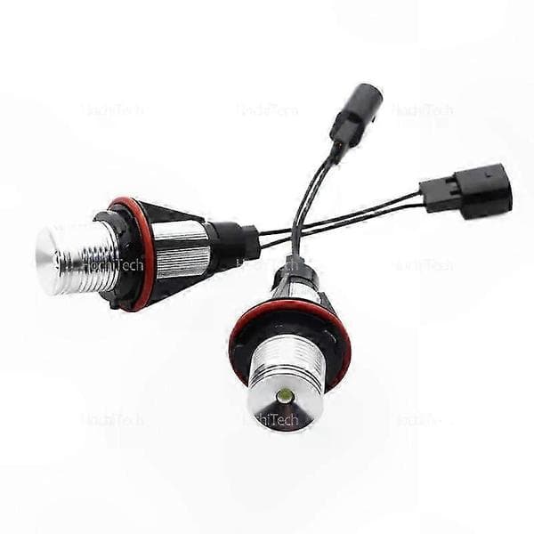 Sitron Gule Canbus LED Angel Eyes Marker Lys Pærer Feilfri for Modeller E87 E39 E60 E61 E63 E64 E65 E66 E53 2pc Lemon-yellow