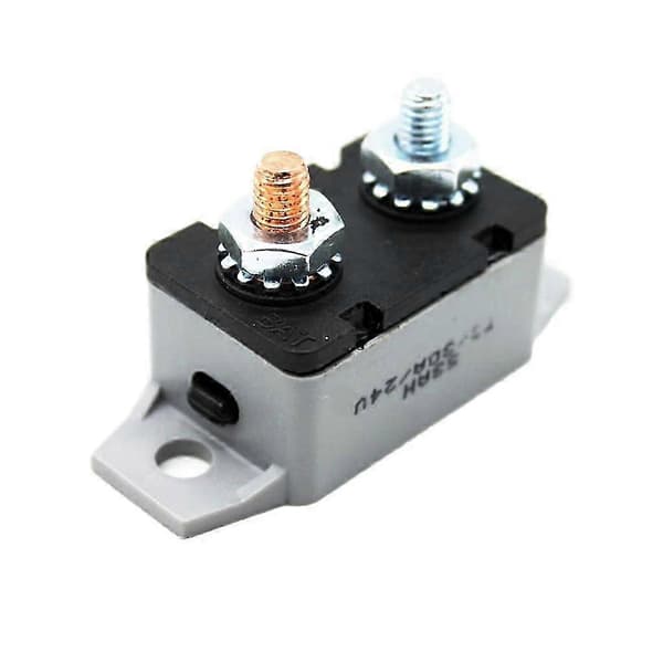12V-24V Bil Manuell Återställningsbrytare Inline Design 30A