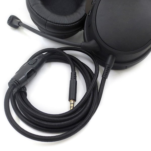 Hovedetelefonkabel Lydledning til HyperX Cloud/Cloud for Alpha Gaming Headset