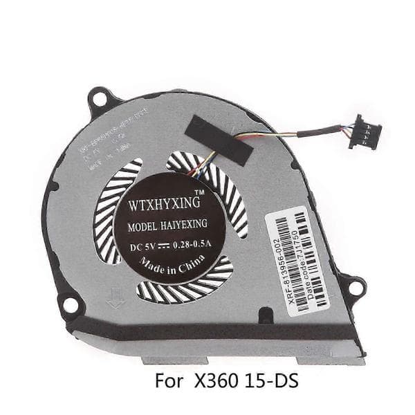 HP ENVY X360 15-DS 15-DR Køleventilator L53542 L53541-001 DC 5V 0.5A CPU GPU Køler Radiator CPU