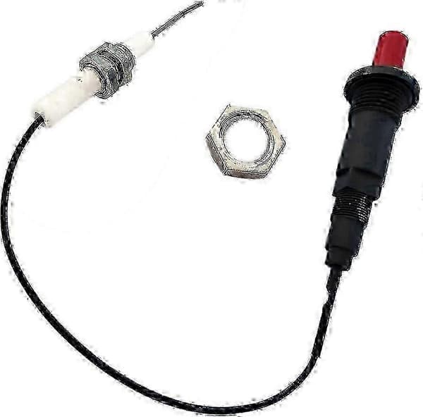 Erstatnings Piezo Tennerknapp for BBQ Grill med 30 cm Elektroder