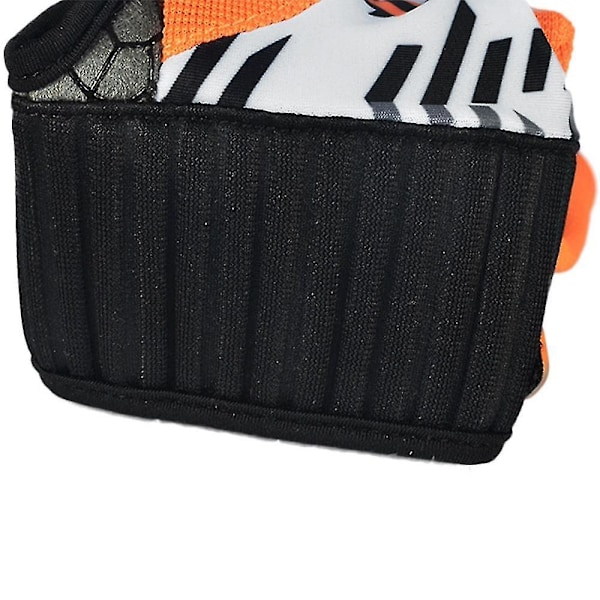 Orange Størrelse L Ægte Professionelle Anti-Skid Bowling Handsker Semi Finger Instrumenter