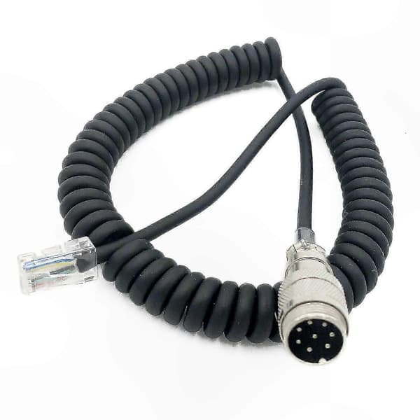 Yaesu-kompatibelt 8-bens til RJ45 mikrofonadapterkabel