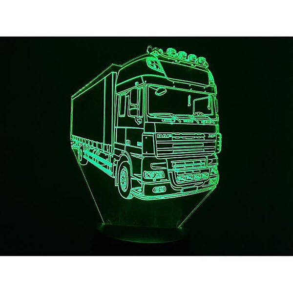 3d lampe. Daf 19t Carrier Truck