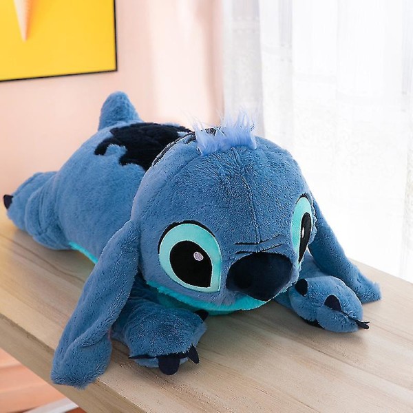 2023 Jouets En Peluche Et Stitch 60/80cm, Poupes Pixar Anime En Peluche, Oreiller Doux, Cadeau Pour Enfants stitch 45cm