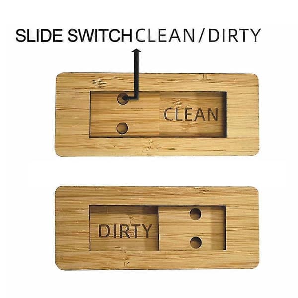 Diskmaskinsmagnet Ren Smutsig Skyltindikator - Ren Smutsig Magnet För Diskmaskin - Smutsig Ren Diskmaskinsmagnet