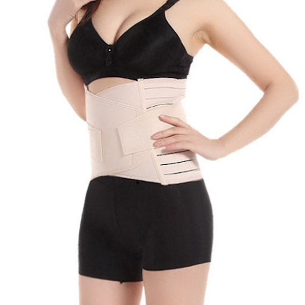 Talje trimmer bælte - Postpartum Postnatal Recoery Support Girdle Bælte Efter Graviditet Efter Fødsel Special Belly, tabt vægt slankebælte, Tummy Trimer B XL
