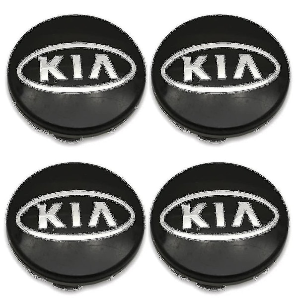 Kia-auton pyörän keskikupit, napahatut, 60 mm, 4 kpl, Picanto, Rio, Forte, Ev, Ceed