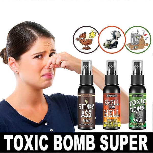 Pruttespray til voksne børn Kraftfuld effektiv prutte-prank-spray til daglig brug Hell Flavor