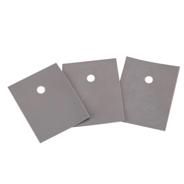 TO-247 Transistor Silikonisolator Isolasjonsark 26mmx20mm 500 Stk Gray