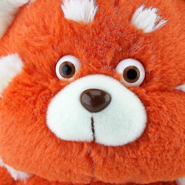 Turning Red -pehmolelu, piirretty Panda-täytetty eläin nukke lapselle syntymäpäivä- ja joululahjaksi