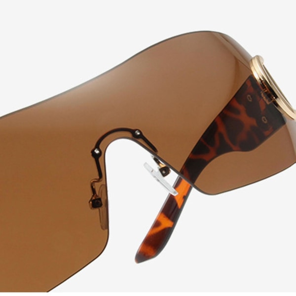 Y2k European Style Fashion Solbriller Integreret linse Anti Ultraviolet Solbriller Til Cykling Kørsel Vandring Løb