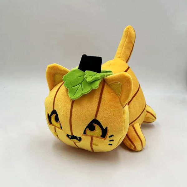 Aphmau Meemeows Plyschdocka Kattdocka Mjuk Gosig Leksak Hamburg-WELLNGS jack pumpkin cat