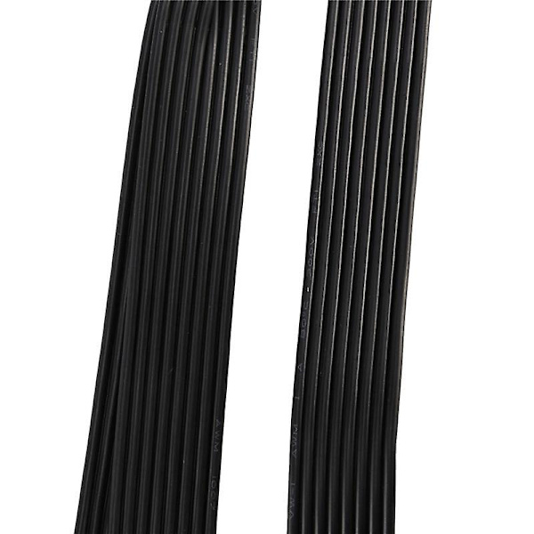 6x Pci-e 6 ben til 2 porte 6+2 ben strømforsyningskabel 6 pin til 8 pin til V Series V850 V700 V1000 Modu black
