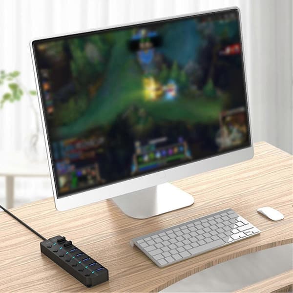 Bærbar USB 3.0 Dockingstation Plug And Play Glat Transmission Docking Stati