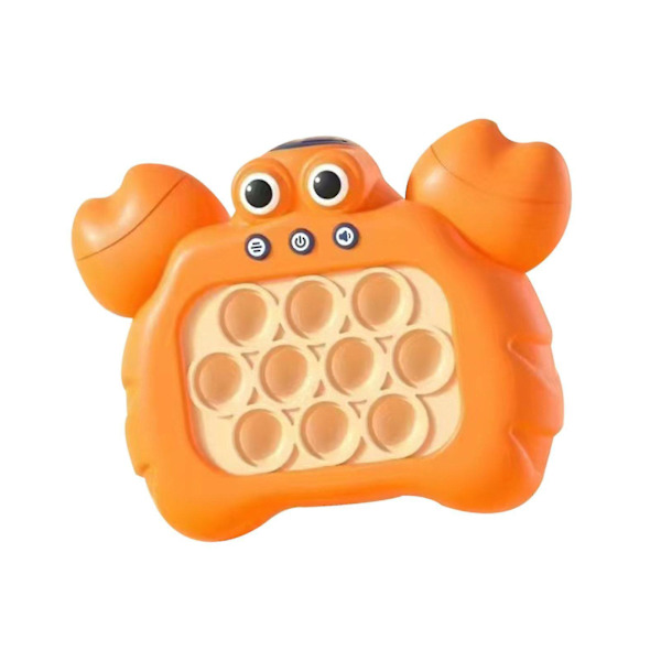 Pop Push It-spelkontroll Bubble Sensory Fidget Toy Electronic Whack Console Yellow