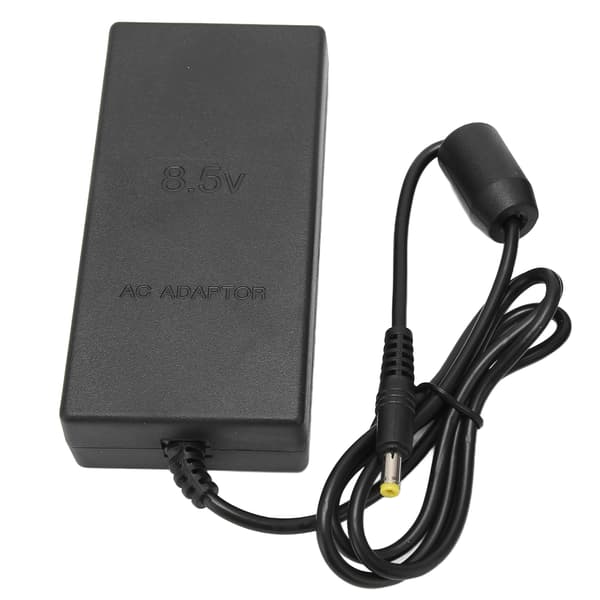 Strømadapter til PS2, erstatningsstik, AC-adapter, opladerkabel, ledning til PS2 Slim 70000 9000-konsol 100-240V EU-stik
