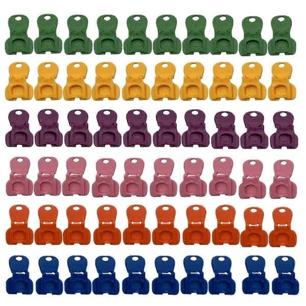 Dåseåbner Multifunktionel Robust Lågåbner til Camping Vandreture 60pcs