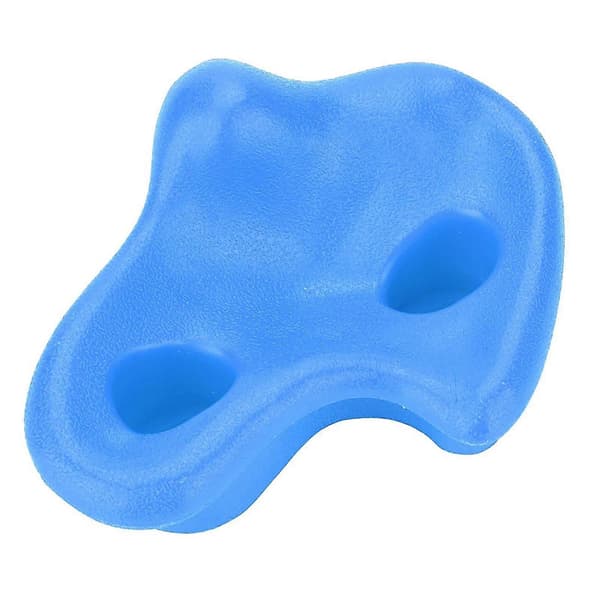 10 st plast texturerade klätterstenar väggstenar barn blandat kit bult väl Blue