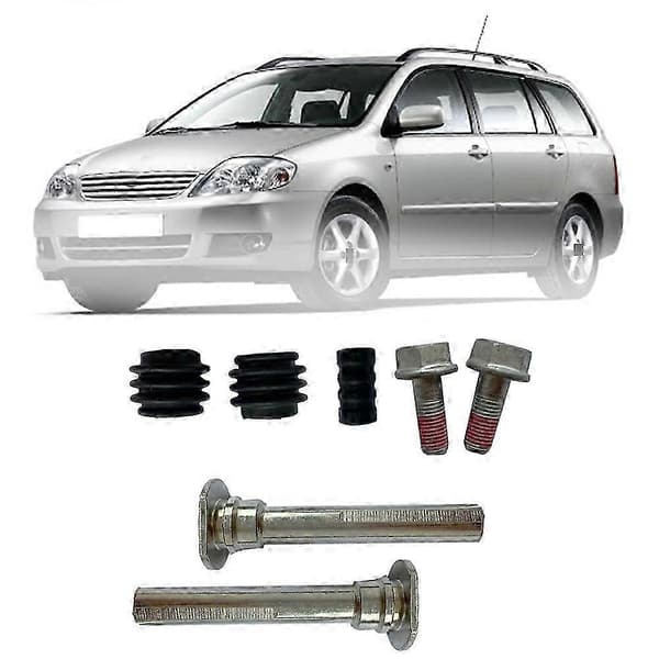 Gliderpind-føringssæt til forreste bremsekaliper til Toyota Corolla E12 2002-2007 BCF1376A Edition 0710
