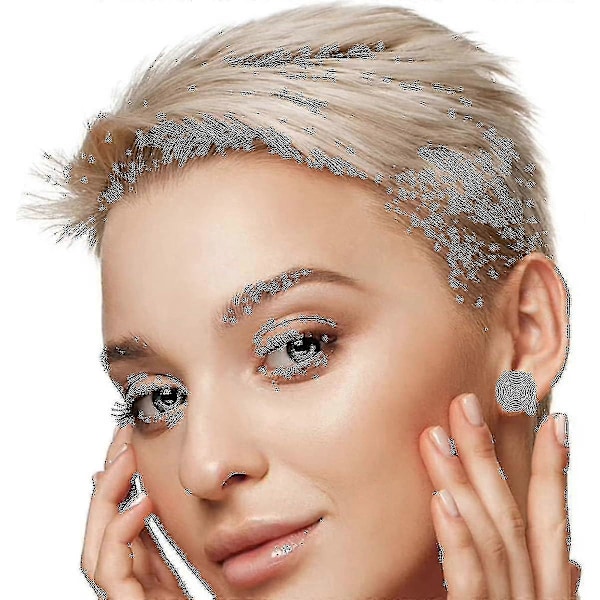5 stk. 5 farver keloid tryk øreringe rustfrit stål clip øreringe kompressions øreringe metal øreringe justerbare keloid øreringe til mænd og kvinder