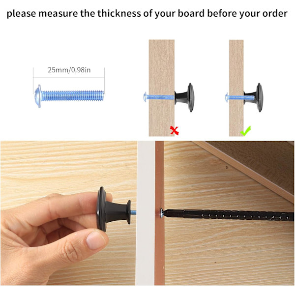 10 pcs black kitchen handles, door handle drawer,