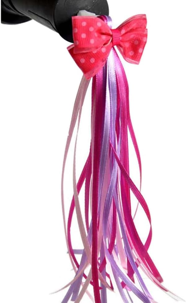 Barnesykkel Sykkel Sløyfe Streamers Scooter Styre Dusker Streamers for Gutter Jenter Rosa
