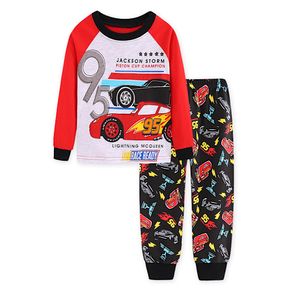 Drenge Bomulds Pyjamas Langærmet Drenge Børne Tegneserie Sæt Baby Hjemmetøj Spiderman Captain America 27 130cm
