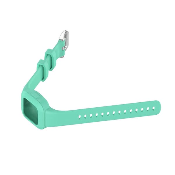 Til Garmin Vivofit JR3 Silikone Ensfarvet Urrem Teal