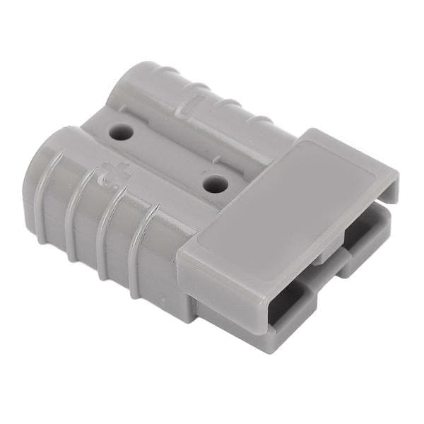 Strømstik 50A 600V SB50A Crimp-stik Tilbehør med 2 stk. terminaler til batteri grå