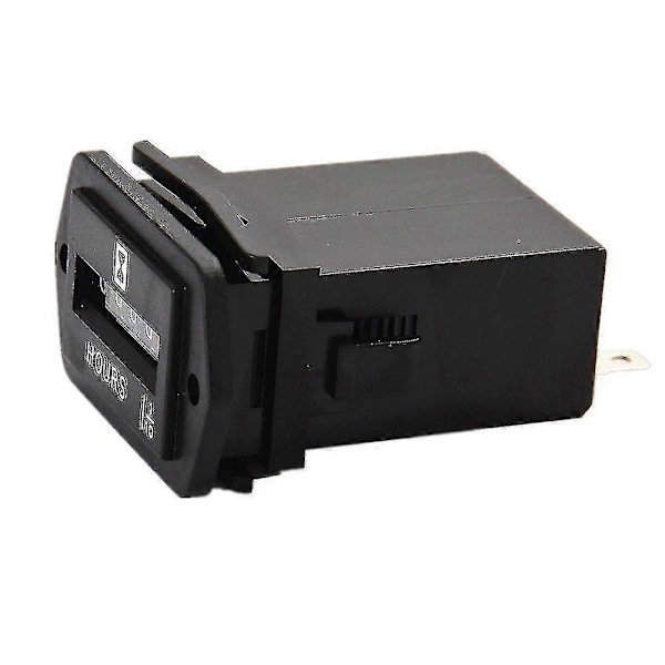 DC 6-80V Mekanisk Timetæller - Timetæller til Motor Generator Båd Automobiler Motorcross Motor T s202412247285
