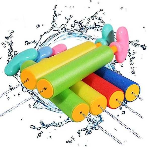 6kpl Värikäs Water Blaster Mielenkiintoinen uima-allaslelu lapsille Lapsille Kesä Ulkoranta Leikii Uutta Jnnjv