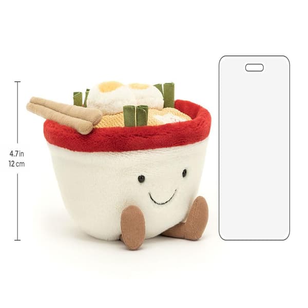 Jellycat 18cm Amuseables Ramen pehmolelu