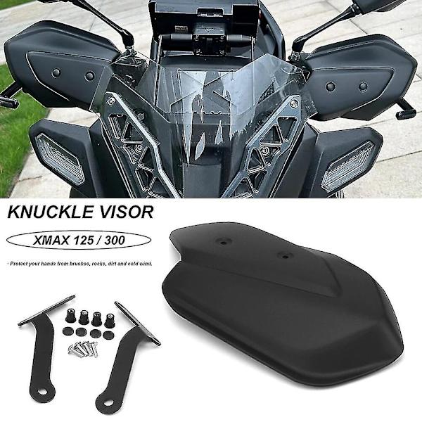 Til YAMAHA XMAX125 XMAX300 XMAX 125 X-Max 300 2023 2024 Ny Knuckle Visor Motorcykel Vindtæt Håndbeskytter Håndbeskyttere Vindskærm
