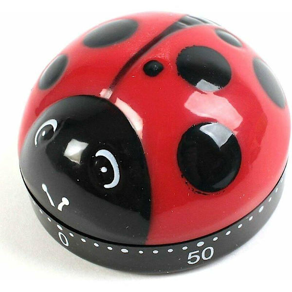 En mariehøneformet timer