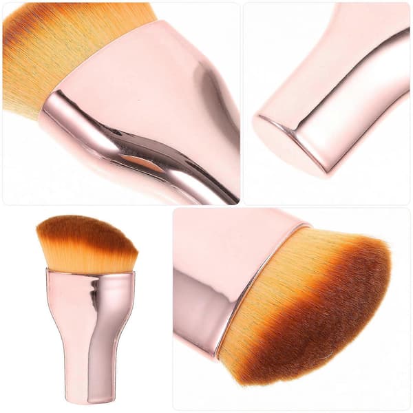 Makeupbørste Foundationbørste Lille Foundationbørste Bærbar Foundationbørste til Kvinder 9.50X5.00X2.00CM