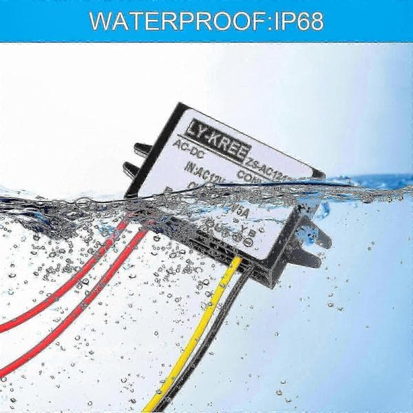 DC 12V spændingsregulatormodul Step Down-konverter AC til DC 12V (10-28V) strømadapter