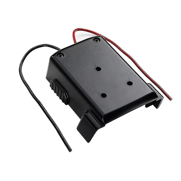 Batteriadapter för Milwaukee M18 Battery Xc 18v Till Power Diy 2 Wire Output Black