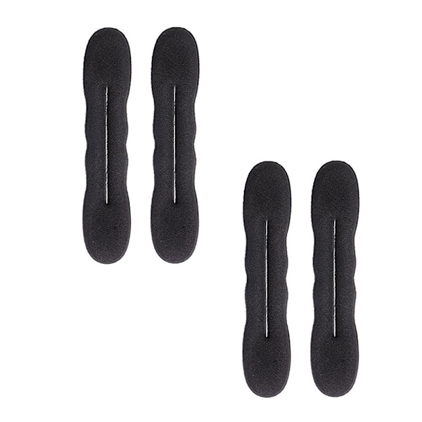 4 st Magic Bun Maker, Skumsvamp Styler Tillbehör