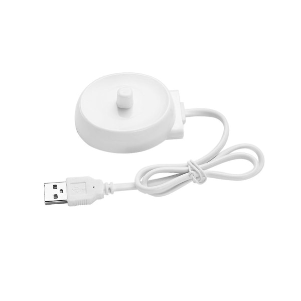 USB matkalaturitelakka 3757 sähköhammasharjan latausteline P2000p4000p6000p7000d10d12d16d White
